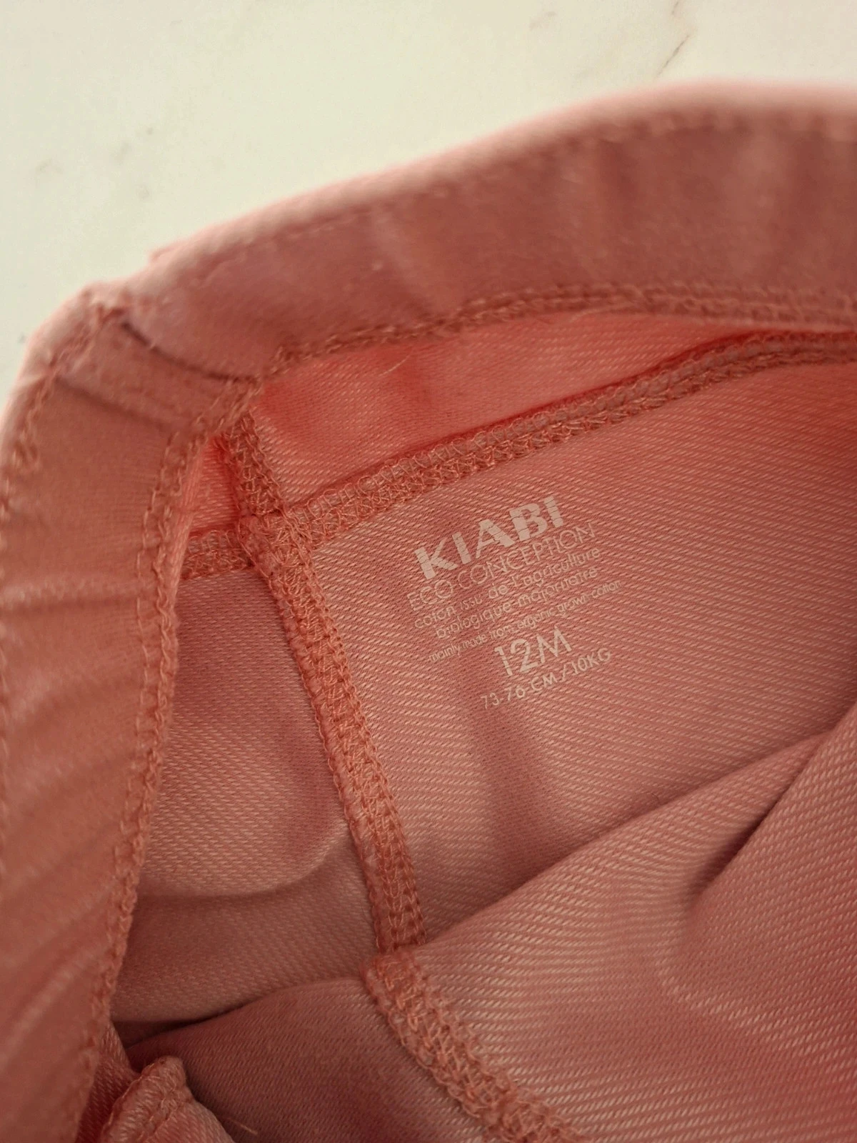 Jegging rose taille 12 mois - Kiabi – photo 3